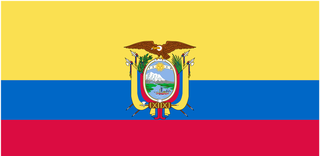 Ecuador Flag (1200x630), Png Download