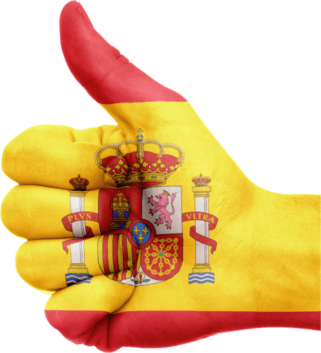 Flags - Spain Flag Png (656x720), Png Download