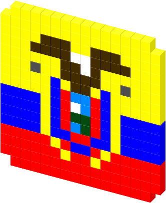 Favicon De La Bandera Del Ecuador (340x431), Png Download