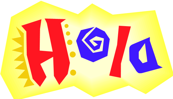 Spanish Clipart Free Images - Spanish Language (596x341), Png Download