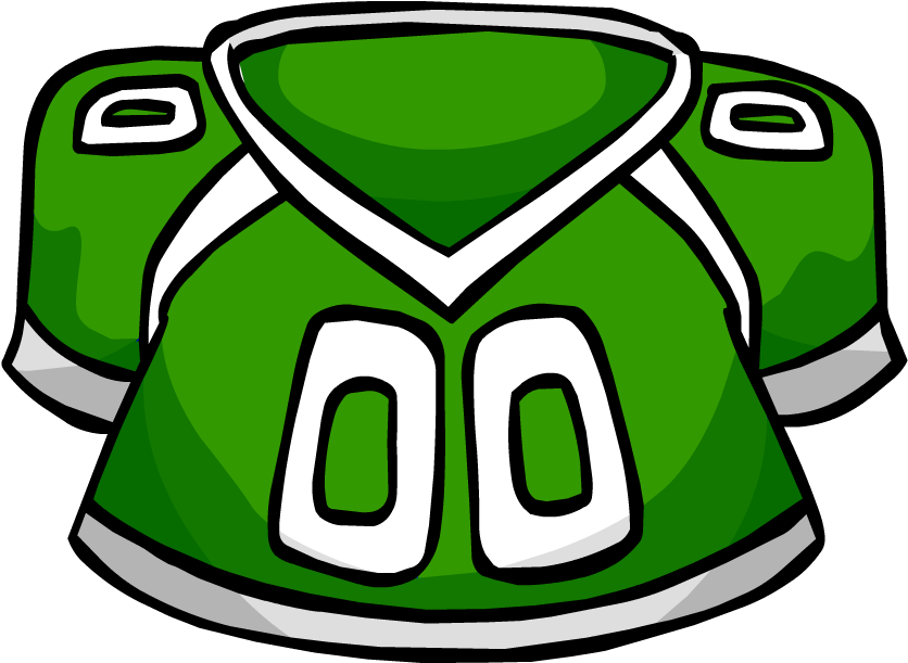 Green Football Jersey Clothing Icon Id 4115 - Football Jersey Clipart (866x641), Png Download