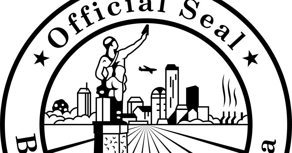 Birmingham Public Library - Seal Of Birmingham Alabama (1024x538), Png Download