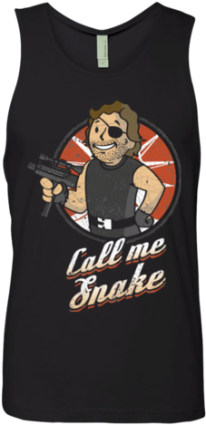 Call Me Snake Men's Premium Tank Top - T-shirt (480x480), Png Download