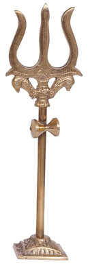 Trishul Png Download Image - Trishul With Damru Hd (500x500), Png Download