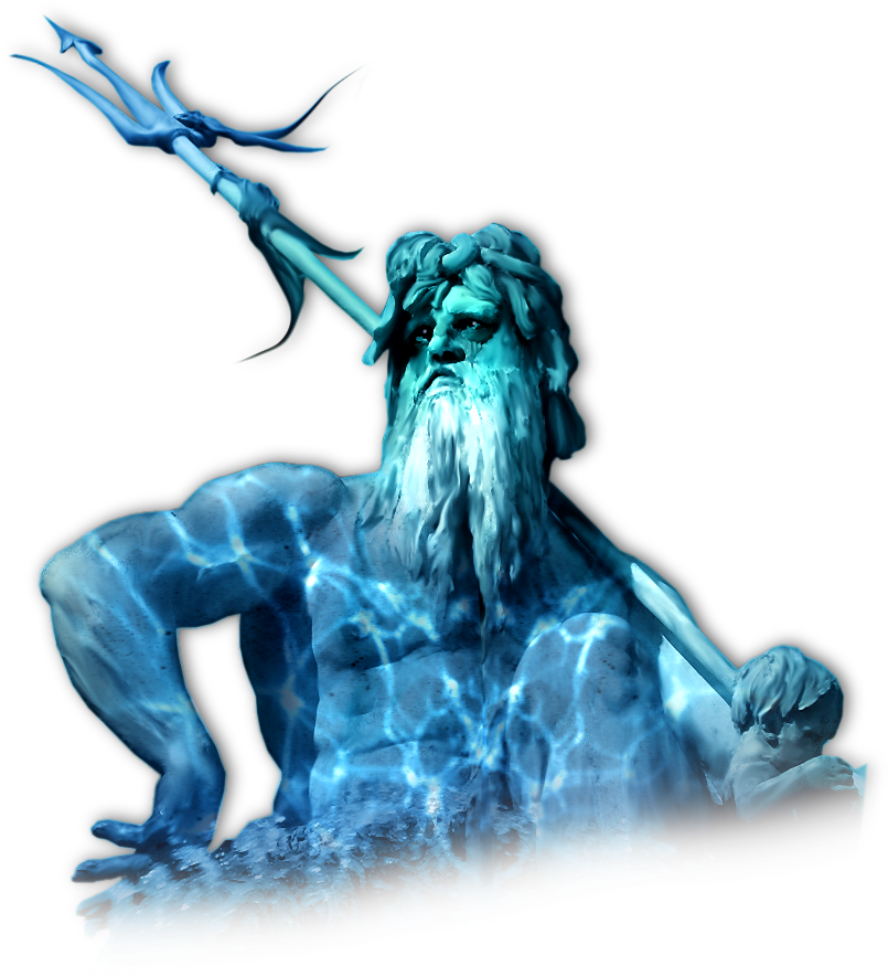 Poseidon Trident, Children Images, Clip Art, Illustration, - Poseidon Png (1238x1126), Png Download