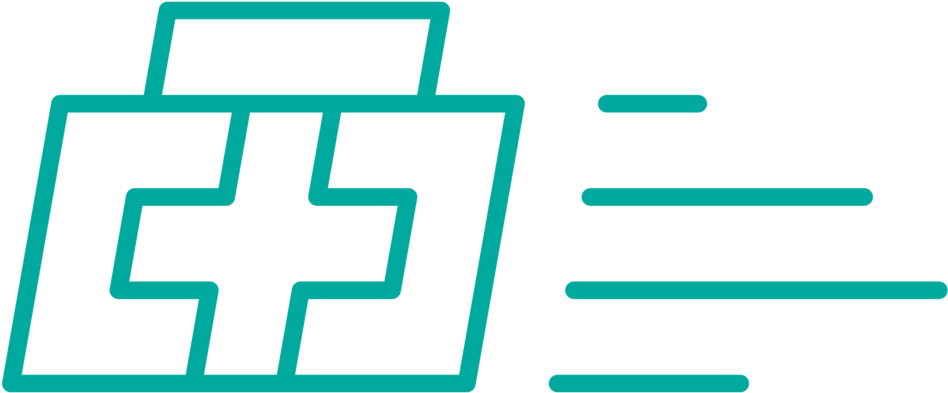 Pt Medical Icon - Medicine (1000x412), Png Download