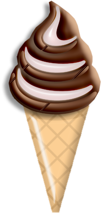 Foto In Scena Ic Freebie Element 015 - Ice Cream Cone (303x500), Png Download