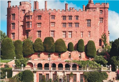 Powis Castle (1024x339), Png Download