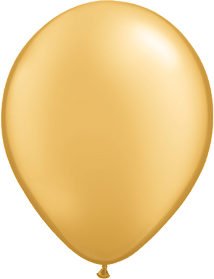 Balloon Vector Gold - (12) 50th Anniversary Latex Balloons 11" Gold Color (1140x972), Png Download