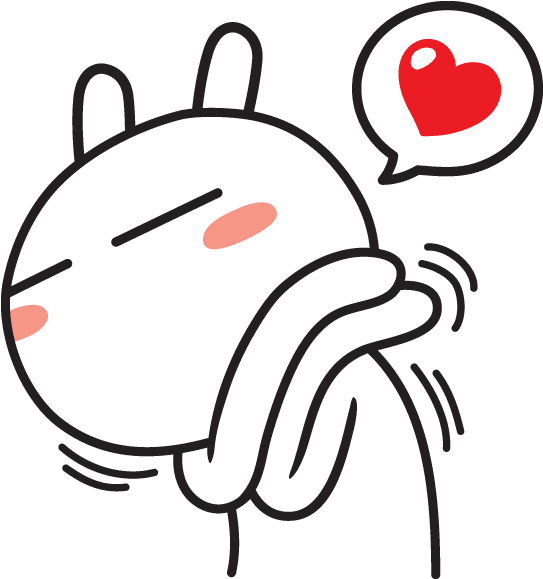 Download Hd Camera Line Tuzki Sticker873 Tuzki Love Transparent Png Image Nicepng Com