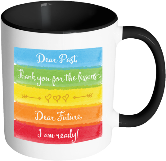 Dear Past Thank You For The Lessons Color Accent Coffee - System Administrator Coffee Mug (600x600), Png Download