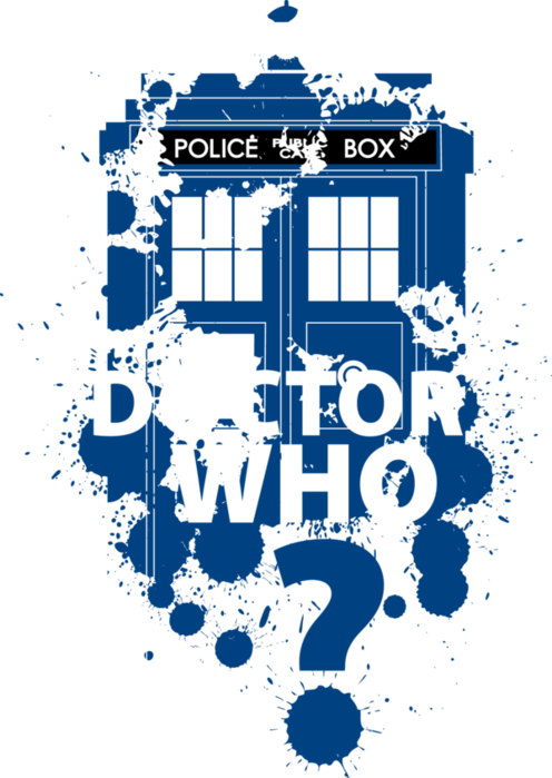 Doctor Who Art Png (496x699), Png Download