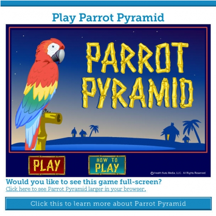 “parrot Pyramid” Is An Online Flash Game That Makes - Macaw (615x424), Png Download