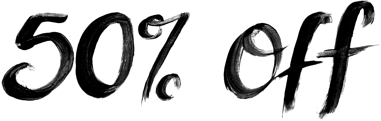 50 Off Png Photo Image - 50% Off Sale Sign (1684x662), Png Download