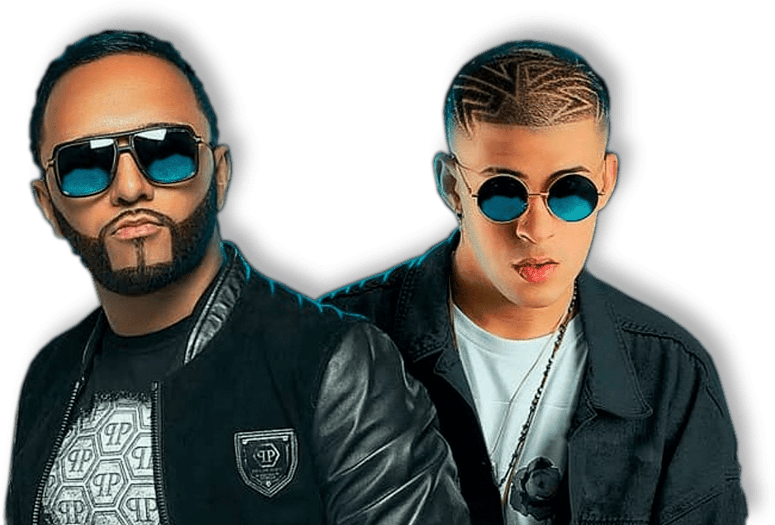 Alex Sensation Adelanta Un Poco De Fantasía Junto A - Bad Bunny Png (1554x1050), Png Download