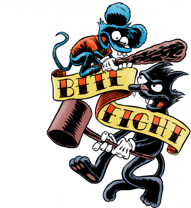 Itchy And Scratchy Shooooow - Itchy And Scratchy Design (799x706), Png Download