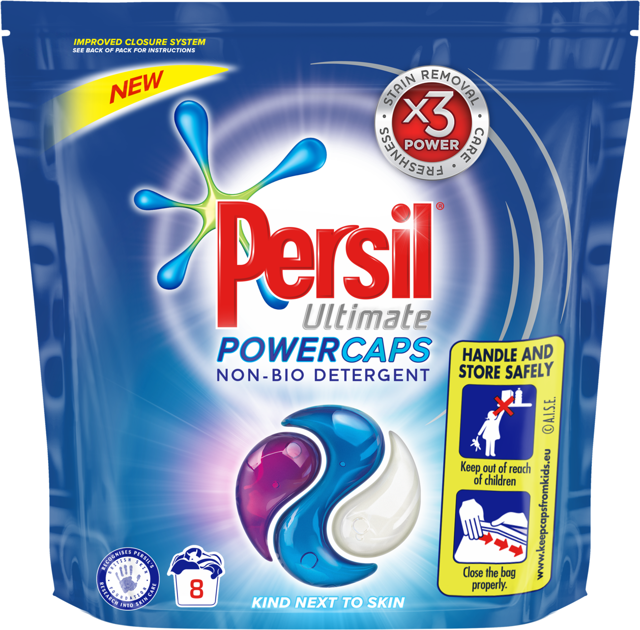 Persil Non Bio Powercaps (1500x1500), Png Download