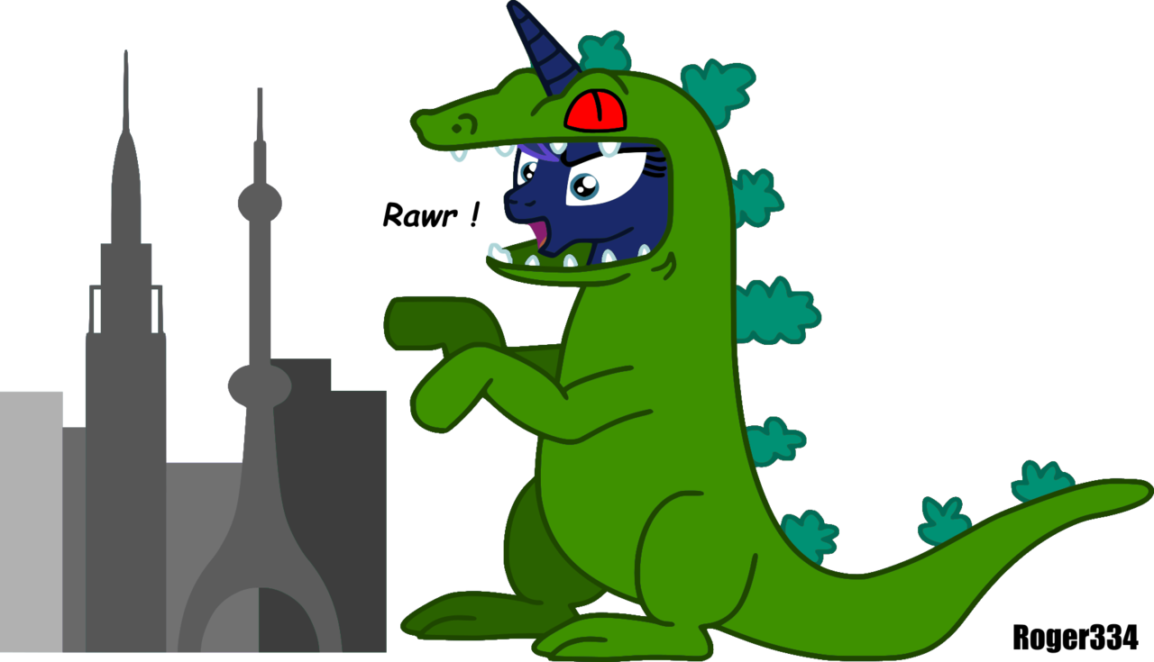 Roger334, Attack, City, Crossover, Dialogue, Godzilla, - Tokyo Cartoon Transparent Background (1280x735), Png Download