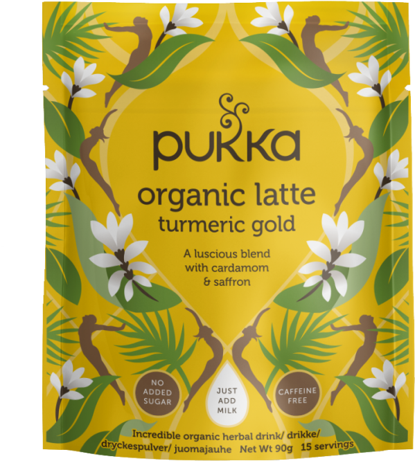 Turmeric Gold Organic Latte - Pukka Herbs (700x700), Png Download