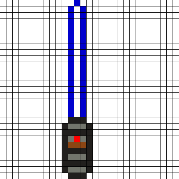 Star Wars Perler Bead Pattern - Fairly Oddparents Pixel Art (610x610), Png Download
