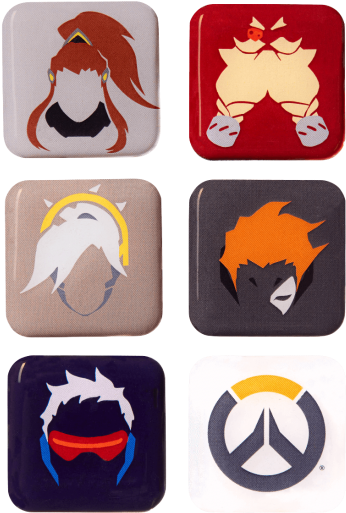 Overwatch Magnet Set - Magnet (550x550), Png Download