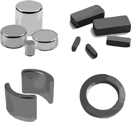 Magnetic Materials - Magnets For Sale (600x524), Png Download
