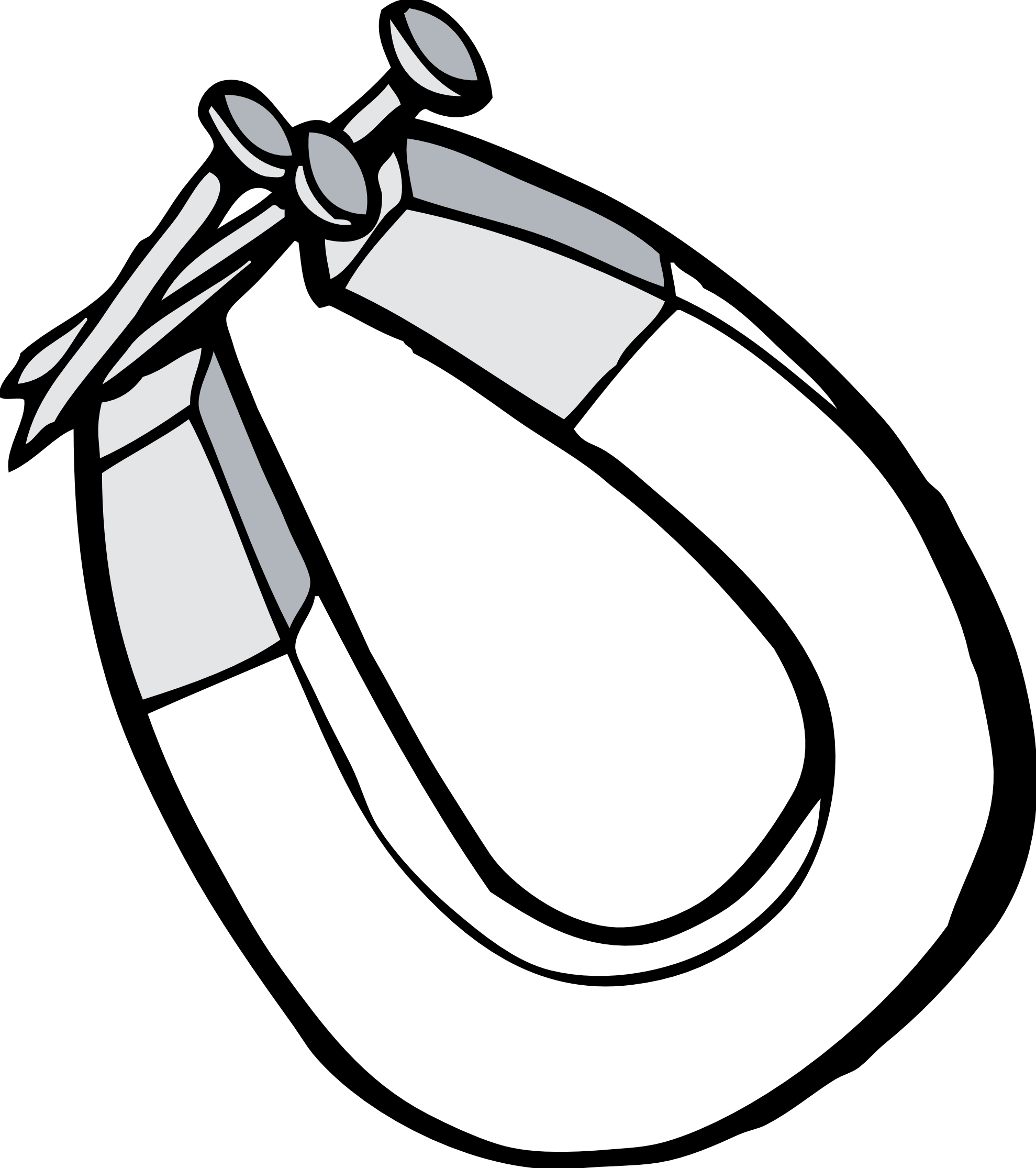 Magnet Clipart Magnetic Thing - Magnetism Clipart (1979x2230), Png Download