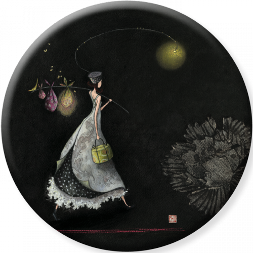 Gaëlle Boissonnard Magnet "voyage Nocturne" - Gaelle Boissonnard (500x500), Png Download