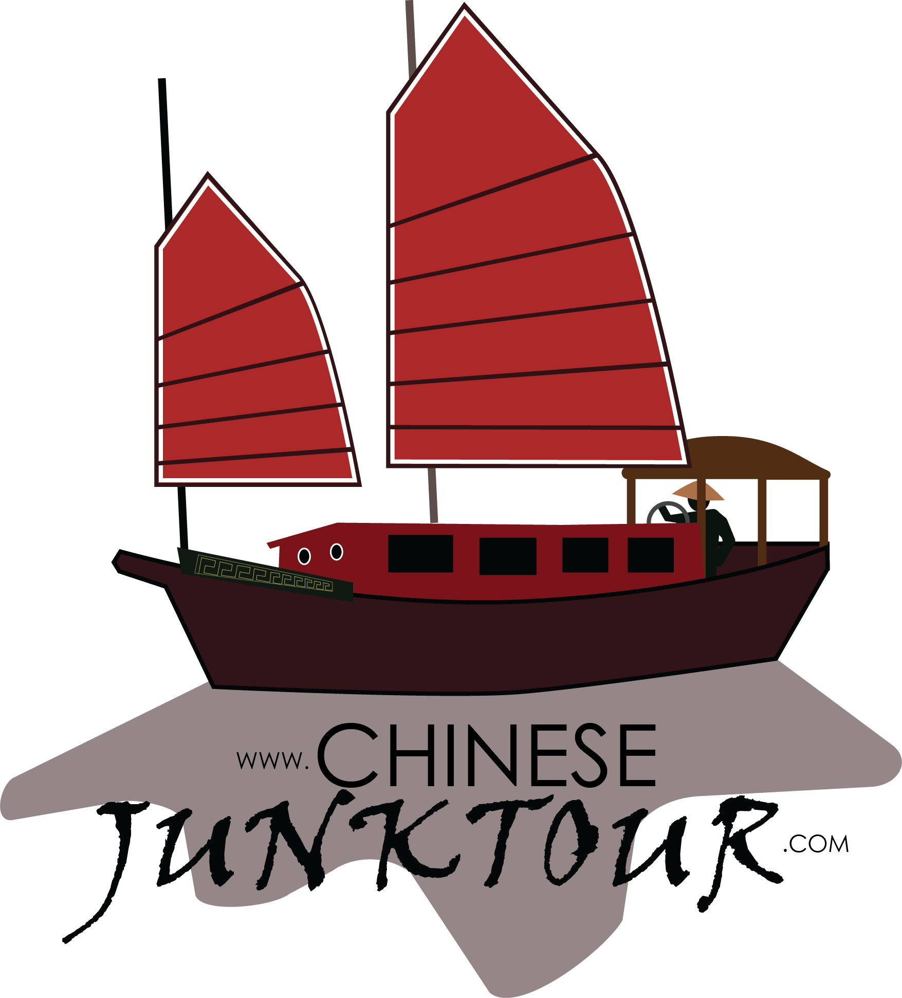 Hai Long Started Life As “ho Hum”, A Chinese Junk Ship - Chinese Boat Clipart (1755x1941), Png Download