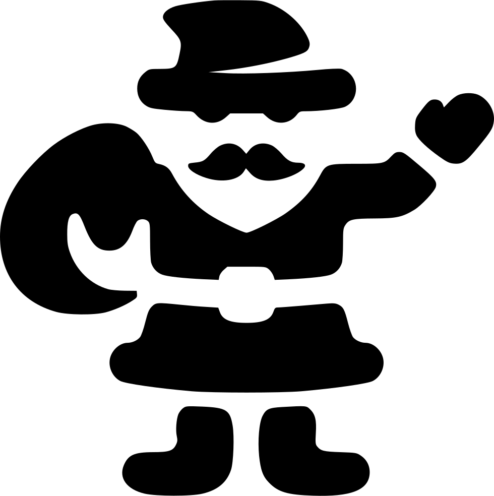 Santa Claus - - Illustration (980x984), Png Download