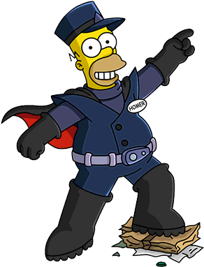 Conductor Homer Inventory - Homer Simpson Monorail Conductor (360x530), Png Download
