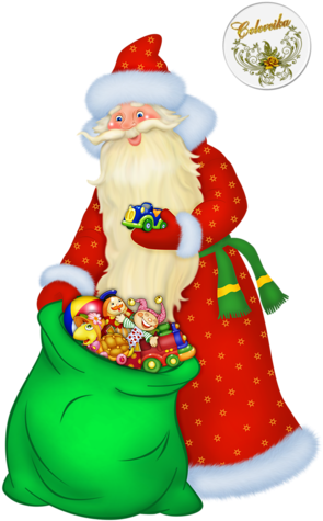 Images Of Santa Claus - Christmas (315x500), Png Download