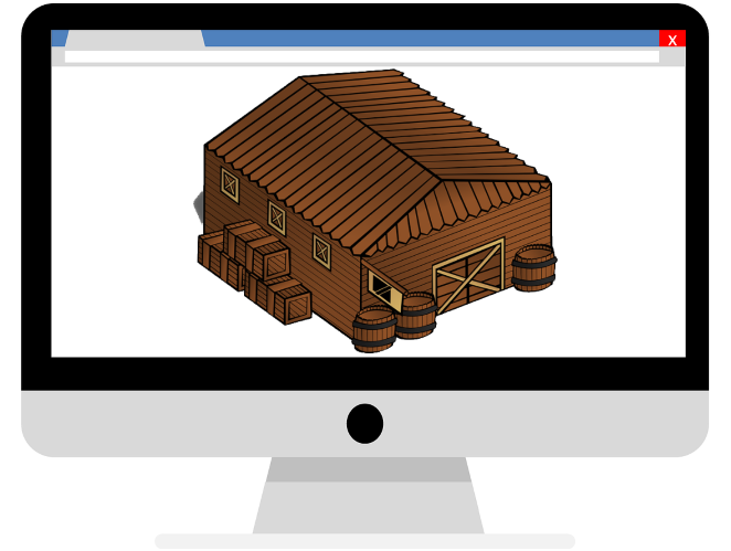 Online Shopping (662x499), Png Download