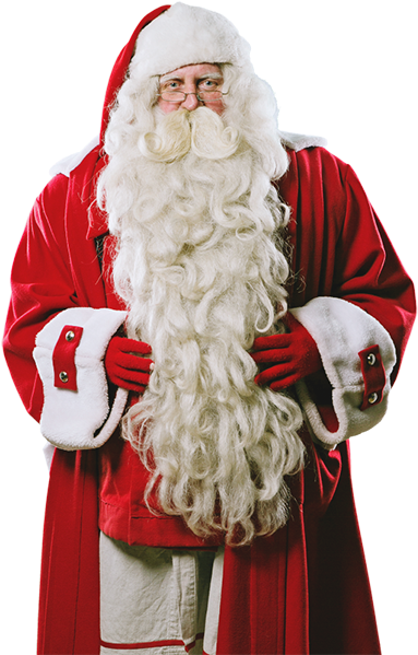 Santa Claus Is A Goodwill Ambassador From Finland - Santa Claus (396x600), Png Download