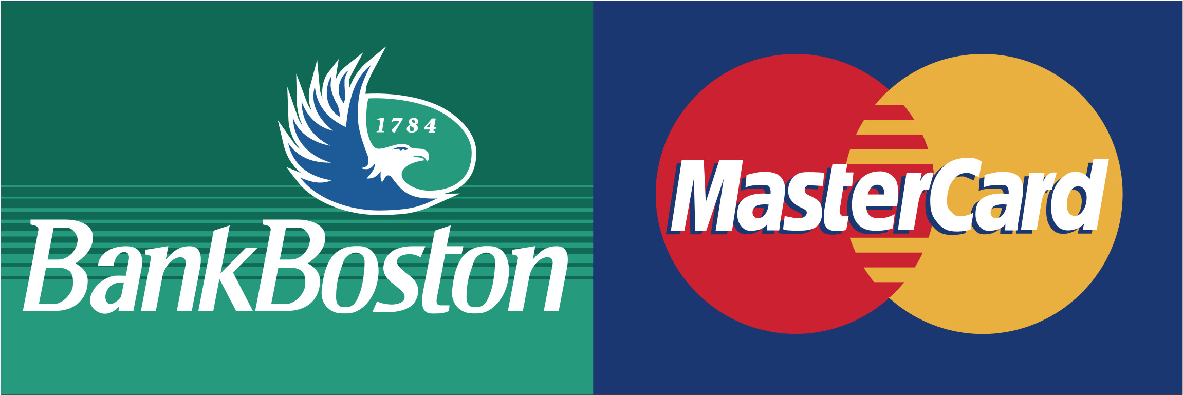 Bank Boston Mastercard 01 Logo Png Transparent - Visa / Mastercard Decal / Sticker (2400x2400), Png Download