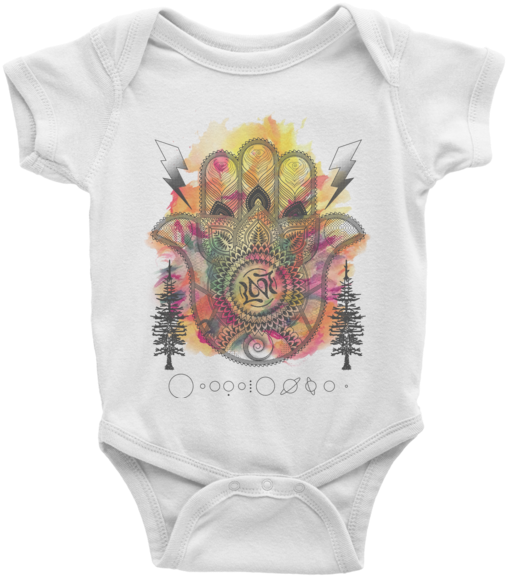 Hamsa, Baby Onesie 3-colors - Isn T Even My Final Form Baby Onesie (600x600), Png Download