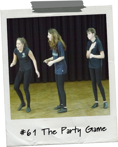 Drama Menu Activity The Party Game - Game (450x546), Png Download