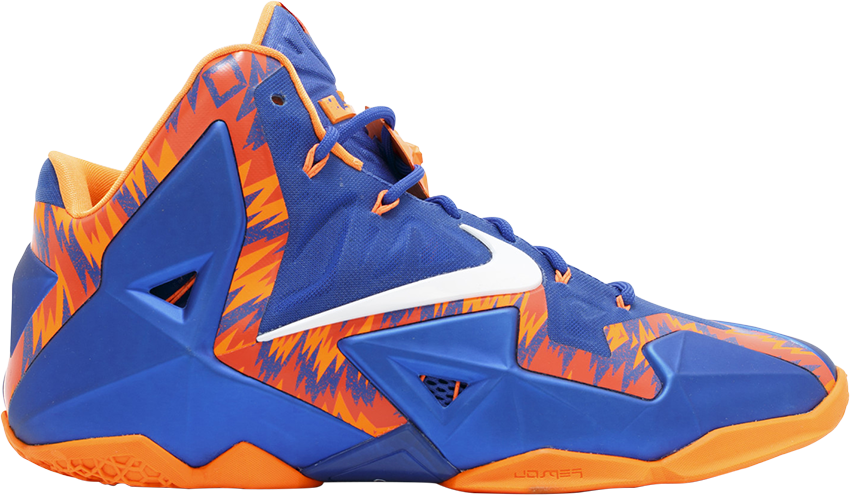 Lebron 11 'florida Gators Away' - Lebron 11 Florida Gators Away Mens Shoe (850x495), Png Download