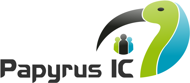 Papyrus Ic Logo V2 - Kein Bild Aber Ich Schwöre Ich Bin Hübsch (815x375), Png Download
