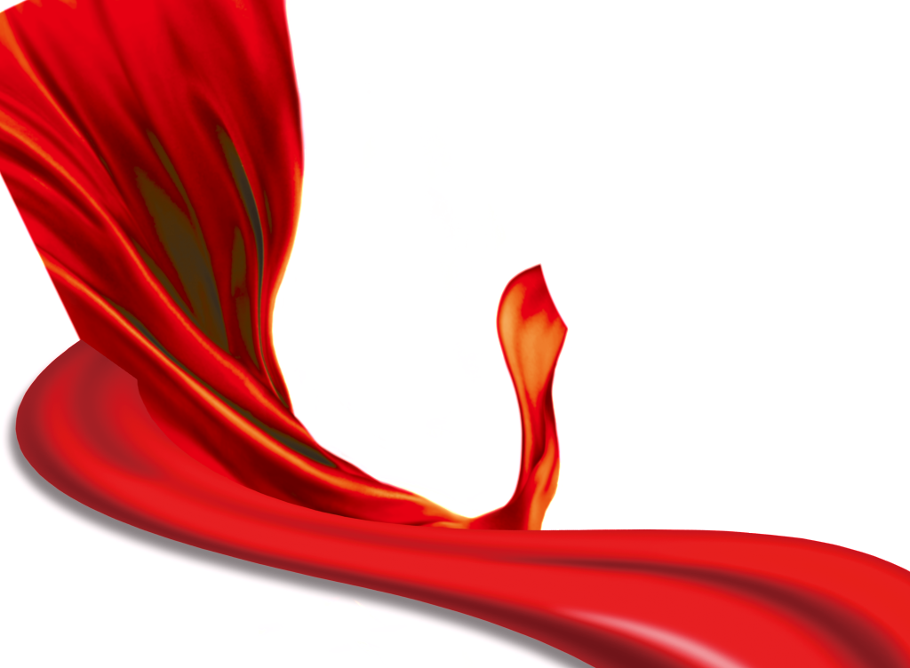 Red Festive Holiday Ribbon Png - Festival (1024x752), Png Download