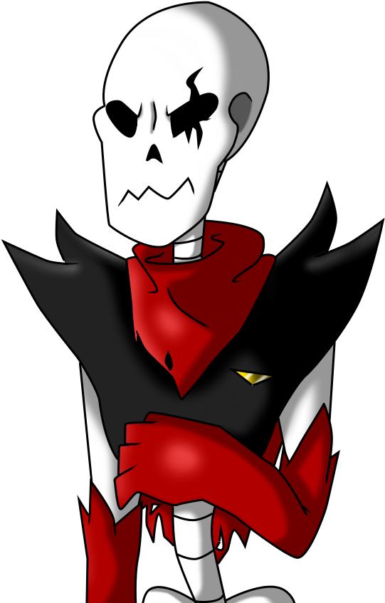 Jpg Stock By Romaniandonut On Deviantart - Easy To Draw Underfell Papyrus (841x949), Png Download