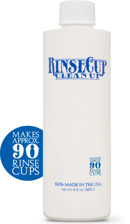 Product Shot Of The Rinse Cup Bottle - Tattoo Rinse Cup (414x716), Png Download