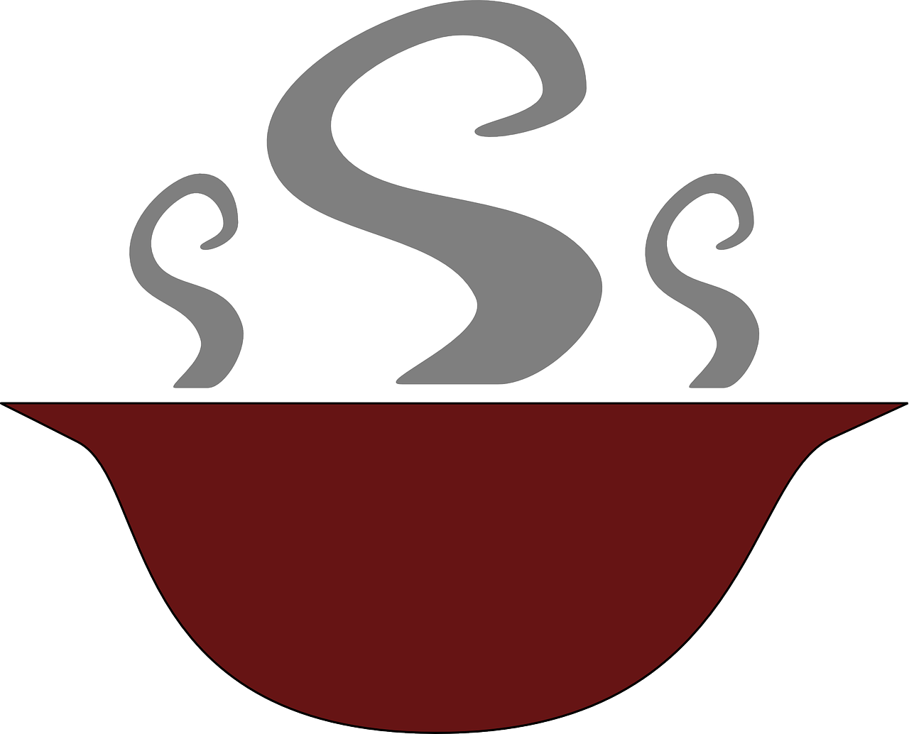 Bowl, Water, Food, Steaming, Soup, Plate, Cup, Hot, - Bowl Of Soup (640x517), Png Download