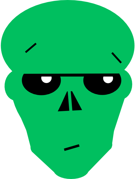 This Free Clipart Png Design Of Light Green Bored Clipart (468x597), Png Download