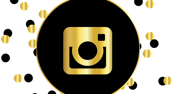 Instagram For Business - Facebook Gold Logo (734x400), Png Download
