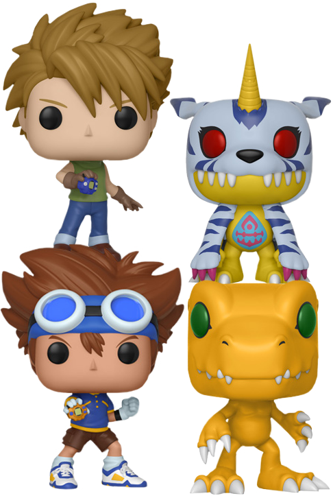 Digimon - Digimon Funko (486x726), Png Download