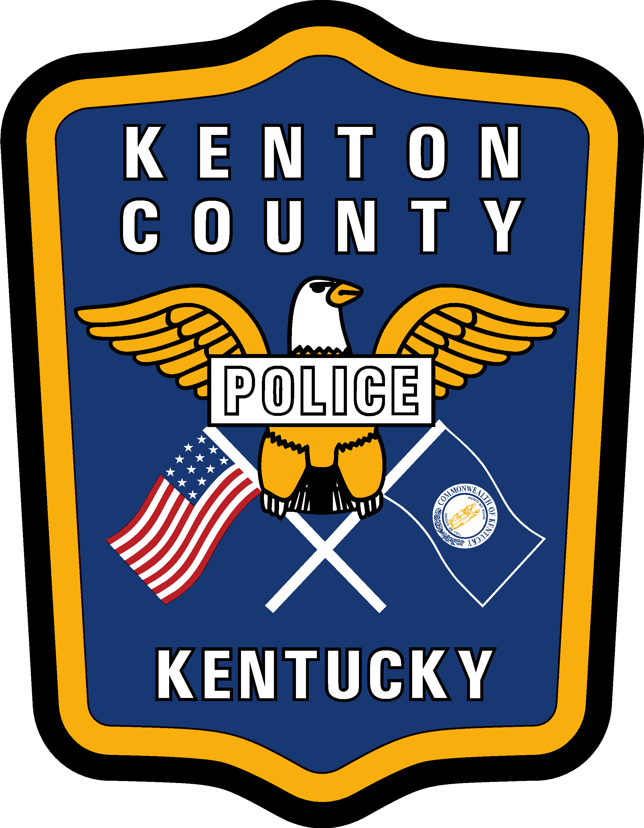 Patchlogo - Kenton County Police Logo (2250x2891), Png Download