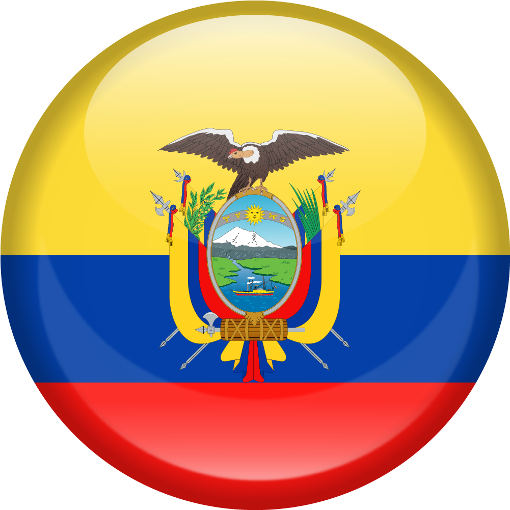Ecuador - Bandeira Do Pais Colombia (1200x1200), Png Download