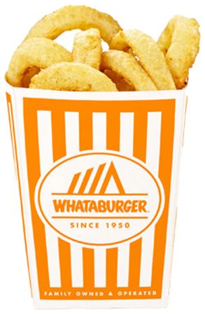 Onion Rings - Whataburger French Fries (500x500), Png Download