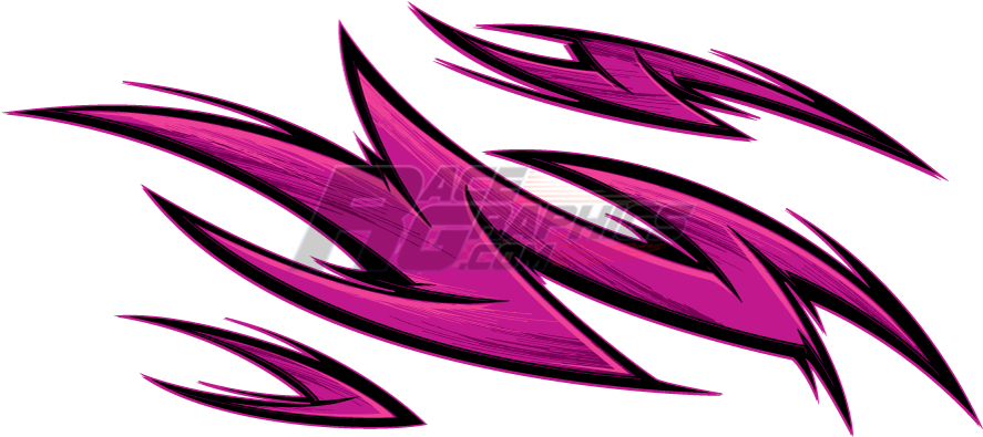Fire Flare Pink Vinyl Wrap - Fire Flare Vinyl (900x408), Png Download